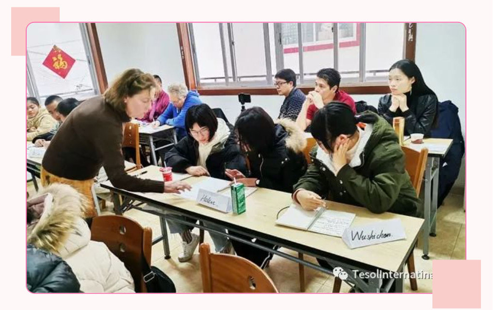 “试教”进行中……